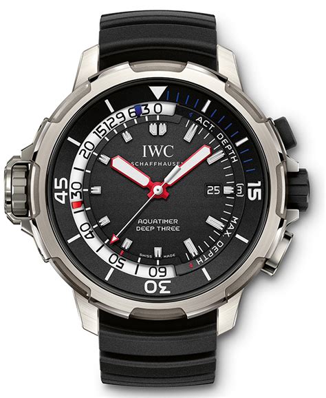iwc aquatimer deep three replica